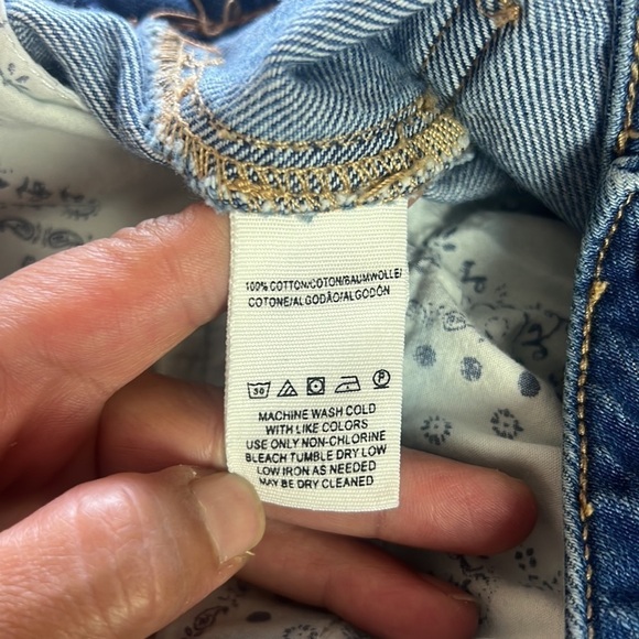 Free People Women’s Dark Don't Get Me Wrong Denim Skirt Size 29 - Picture 14 of 17